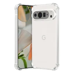 Custodia per Google Pixel 9 Pro XL, Techsuit, Shockproof Clear, Trasparente