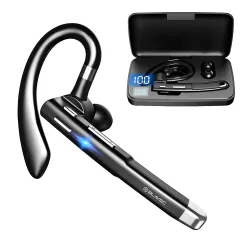 Bluetooth a mani libere Bluetooth Blavec Discover 55, MultiPoint, A2DP, nero