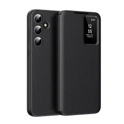 Custodia per Samsung Galaxy S26 FE, Techsuit, SmartView, Nera