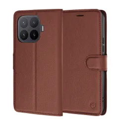 Custodia per Xiaomi 17T Pro, Techsuit, Leather Folio, Marrone