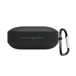 Custodia Techsuit Silicone per OnePlus Buds Pro 2, Nera