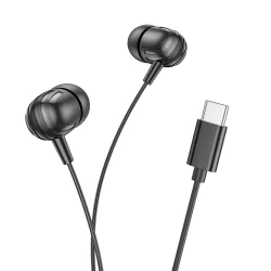 Auricolare USB-C Borofone BM77 Delicious, Nero