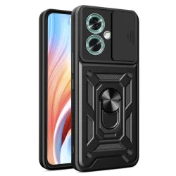 Custodia per OnePlus Nord N30 SE / Oppo A79, Techsuit, CamShield, Nera