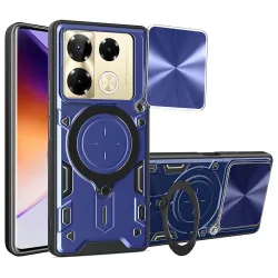 Custodia per Infinix Note 40 Pro+, Techsuit, CamGuard Pro, Blu