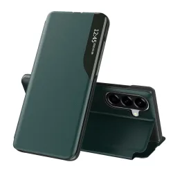 Custodia per Samsung Galaxy A37 5G, Techsuit, eFold, Verde Scuro