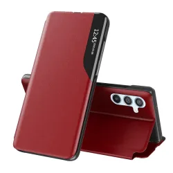 Custodia per Samsung Galaxy A54 A546, Techsuit, eFold, Rossa