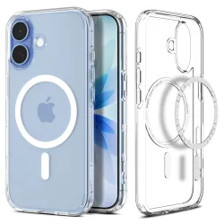 Custodia MagSafe per Apple iPhone 17, Spigen, Ultra Hybrid, Bianca ACS10380