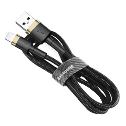 Cavo Dati e Ricarica USB-A - Lightning Baseus Cafule, 18W, 1m, Oro CALKLF-BV1