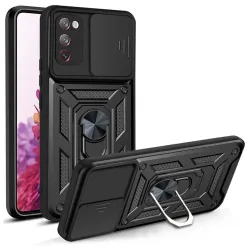 Custodia per Samsung Galaxy S20 FE 2022 G781 / S20 FE 5G G781 / S20 FE G780, Techsuit, CamShield, Nera