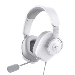 Cuffie Gaming USB HAVIT H2230U, 1.8m, Bianche