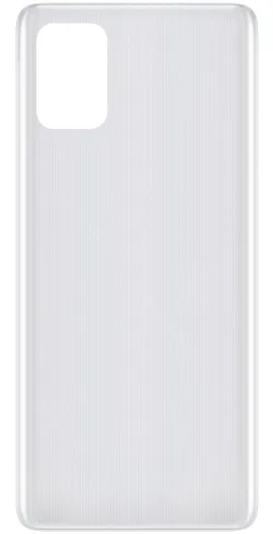Copertura Batteria compatibile con Samsung Galaxy A71 A715, Argento