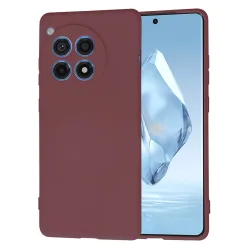 Custodia per OnePlus 12R, Techsuit, SoftFlex, Ciliegia
