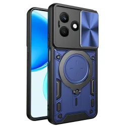 Custodia per Honor X8d, Techsuit, CamGuard Pro, Blu