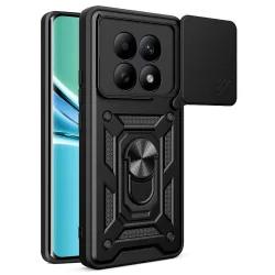 Custodia per Xiaomi Poco M8 / Redmi Note 15 5G / Note 15 4G, Techsuit, CamShield, Nera