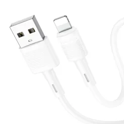Cavo Dati e Ricarica USB-A - Lightning HOCO X83 Victory, 18W, 1m, Bianco
