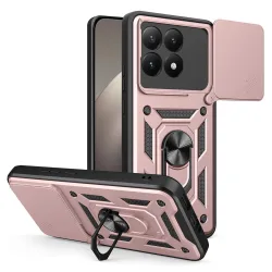 Custodia per Xiaomi 15T, Techsuit, CamShield, Rosa