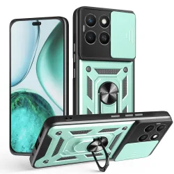 Custodia per Honor X8c, Techsuit, CamShield, Verde