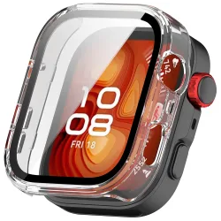Custodia Techsuit Defense360 Pro per Huawei Watch Fit 5 Pro, Trasparente
