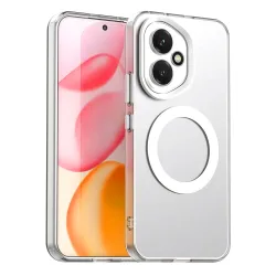 Custodia MagSafe per Honor 400, Techsuit, CandyCase, Bianca