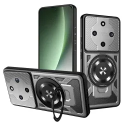 Custodia per Honor Magic8 Lite, Techsuit, RuggedCam, Grigio