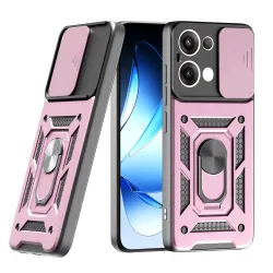 Custodia per Oppo Reno13, Techsuit, CamShield, Rosa
