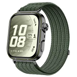 Cinturino Techsuit W085 per Huawei Watch Fit 5, Verde Scuro