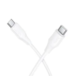 Cavo Dati e Ricarica USB-C - USB-C HOCO X124, 60W, 1m, Bianco