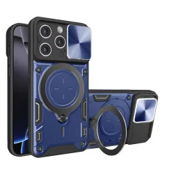 Custodia per Apple iPhone 16 Pro Max, Techsuit, CamGuard Pro, Blu