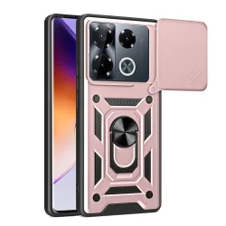 Custodia per Infinix Note 40 Pro+, Techsuit, CamShield, Rosa