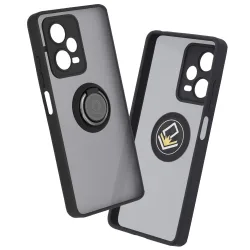 Custodia per Xiaomi Redmi Note 12 Pro+, Techsuit, Glinth, Nera