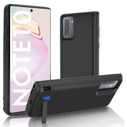 Batteria Esterna Tipo Custodia Techsuit Power Pro Battery per Samsung Galaxy Note 10 5G N971 / Note10 N970, 5000mAh, Nera