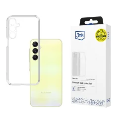 Custodia per Samsung Galaxy A25 A256, 3MK, Clear, Trasparente