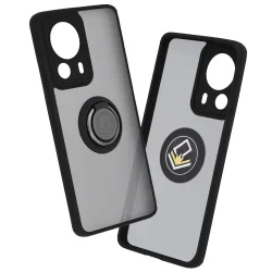 Custodia per Xiaomi 13 Lite, Techsuit, Glinth, Nera