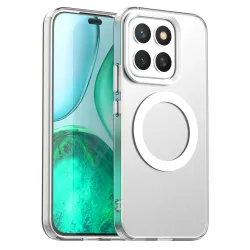 Custodia MagSafe per Honor X8c, Techsuit, CandyCase, Bianca