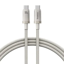 Cavo Dati e Ricarica USB-C - USB-C Baseus Titanium, 100W, 1m, Argento P10378100G21-00