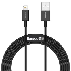 Cavo Dati e Ricarica USB-A - Lightning Baseus Superior Series, 20W, 2m, Nero CALYS-C01