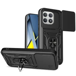 Custodia per Xiaomi Poco F8 Pro, Techsuit, CamShield, Nera