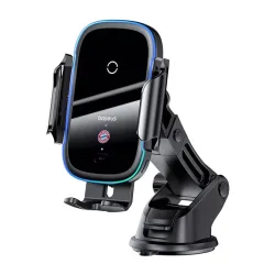 Caricabatterie Auto Wireless Baseus Light, 15W, 1.67A, Grigio C40344000113-Z1