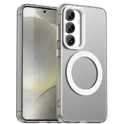 Custodia MagSafe per Samsung Galaxy S25 S931 / S24 S921, Techsuit, CandyCase, Bianca