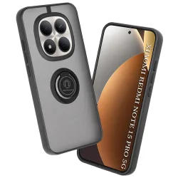 Custodia per Xiaomi Redmi Note 15 Pro 5G, Techsuit, Glinth, Nera