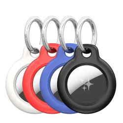 Custodia DUX DUCIS Secure per Apple AirTag, Set 4 pezzi, Colori Diversi