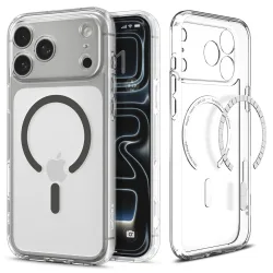 Custodia MagSafe per Apple iPhone 17 Pro Max, Spigen, Ultra Hybrid, Grigio ACS10283