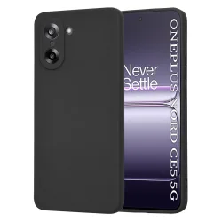 Custodia per OnePlus Nord CE5, Techsuit, SoftFlex, Nera