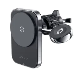 Caricabatterie Auto Wireless Acefast D18 2in1, 15W, 1.67A, Nero