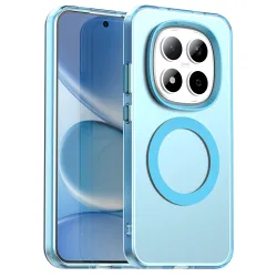 Custodia MagSafe per Xiaomi Redmi Note 15 Pro 5G, Techsuit, CandyCase, Blu