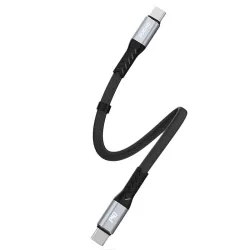 Cavo Dati e Ricarica USB-C - USB-C Dudao L10C, 100W, 0.23m, Nero