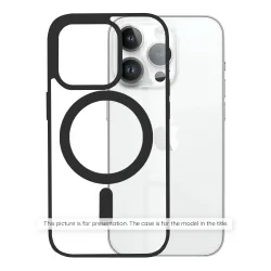 Custodia MagSafe per Apple iPhone 17 Pro Max, Techsuit, Pro, Nera