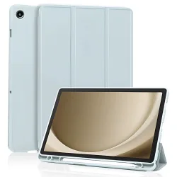 Custodia per Samsung Galaxy Tab A11+ / Tab A9+, Techsuit, Flex Trifold, Blu