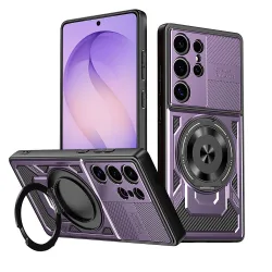 Custodia per Samsung Galaxy S26 Ultra S948, Techsuit, RuggedCam, Viola