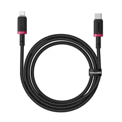 Cavo Dati e Ricarica USB-C - Lightning Baseus Dura Series, 20W, 2m, Rosso Nero P10377800U01-03